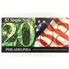 Image 2 : 2008 PHILADELPHIA $2 SINGLE NOTE 2003-A $2 FRN
