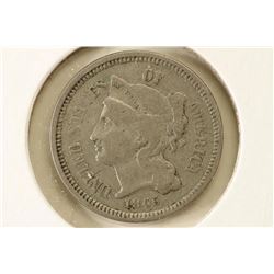 1865 THREE CENT PIECE (NICKEL)
