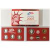 Image 2 : 2007 US SILVER PROOF SET (WITH BOX) NO PRESIDENT