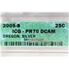 Image 3 : 2005-S SILVER OREGON QUARTER ICG PR70 DCAM