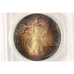 1995 AMERICAN SILVER EAGLE ANACS MS68 BLUE