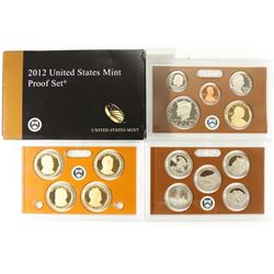 2012 US PROOF SET (WITH BOX) 14 PIECES