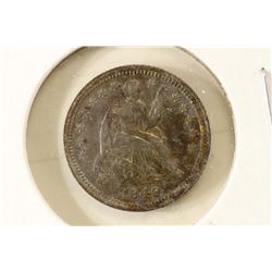 1849 SEATED LIBERTY HALF DIME (FINE)