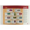 Image 1 : 50 YEARS OF US COMMEMORATIVE STAMPS 1945,