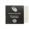 Image 3 : 2011 US MINT SEPT. 11TH NATIONAL MEDAL SILVER PF