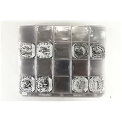 40 USED 20 POCKET 2X2 COIN POCKET SHEETS