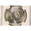 Image 1 : 1922 PEACE SILVER DOLLAR NGC MS64