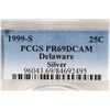 Image 3 : 1999-S SILVER DELAWARE QUARTER PCGS PR69 DCAM