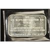 Image 2 : 1 TROY OZ .999 FINE SILVER PROOF BAR HIPPOCRATES
