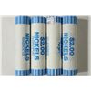 Image 1 : 5-$2 ROLLS OF 2011-P & D JEFFERSON NICKELS