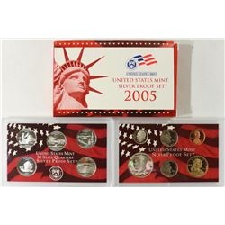 2005 US SILVER PROOF SET (WITH BOX)