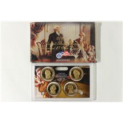 2010 US PRESIDENTIAL DOLLAR PROOF SET WITH BOX