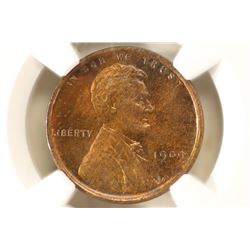 1909-VDB LINCOLN CENT NGC UNC DETAILS