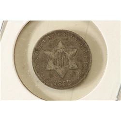 1852 THREE CENT PIECE (SILVER)