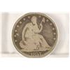 Image 1 : 1857 SEATED LIBERTY HALF DOLLAR ICG G4