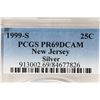 Image 3 : 1999-S SILVER NEW JERSEY QUARTER PCGS PR69 DCAM