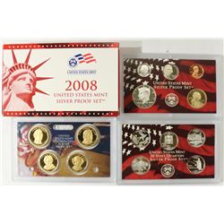 2008 US SILVER PROOF SET (WITH BOX) 14 PIECES