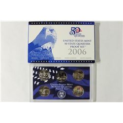 2006 US 50 STATE QUARTERS PROOF SET WITH BOX