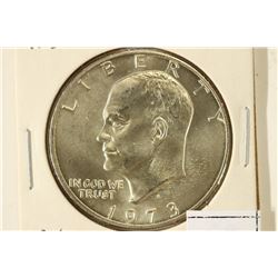 1973-S IKE SILVER DOLLAR BRILLIANT UNC