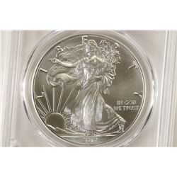 2017 (P) AMERICAN SILVER EAGLE PCGS MS70