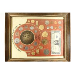 13''X16'' FRAMED BICENTENNIAL COLLECTION. CONTAIN: