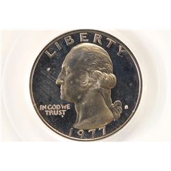 1977-S WASHINGTON QUARTER PCGS PR69 DCAM