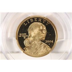 2004-S SACAGAWEA DOLLAR PCGS PR69 DCAM SIGNED