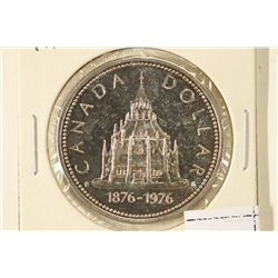 1976 CANADA SILVER DOLLAR BRILLIANT UNC
