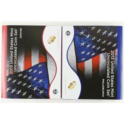 2013 US MINT SET (UNC) P/D