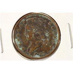 1832 US HALF CENT WITH VIRDIGRIS