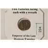 Image 3 : ANCIENT COIN OF THE LATE ROMAN EMPIRE TWO