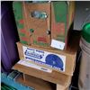 Image 2 : POLISHING PADS, MOP HEADS, AND PAIL OF CARPET TILE ADHESIVE