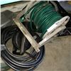 Image 2 : HOSE REEL AND 2 GARDEN HOSES