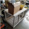 Image 2 : LOT OF PET CAGES AND WIRE SHELF