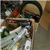 Image 2 : 6 BOXES OF NEW CABINET DRAWER SLIDES, HARDWAREM SHOP SUPPLIES, AND MORE