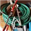 Image 2 : 2 "THE CLUB" CAR AND TRUCK ANTI-THEFT DEVICES W/ KEYS AND 50FT HOSE AND WALL CADDY