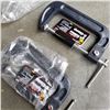 Image 2 : 2 NEW 6" QUICK RELEASE C-CLAMPS