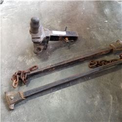 TRAILER HITCH AND SWAY BARS