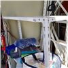 Image 1 : LARGE LOT OF METAL SHELFING - 10 UNITS