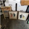 Image 1 : ECONOMY WASHBOARD AND 2 PRINTS