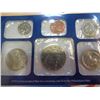Image 2 : 2 MINT USA COIN SETS, 1979 SETS FROM PHILIDELPHIA MINT AND DENVER MINT PLUS SPECIAL HOLDER AND STAMP