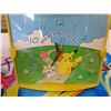 Image 2 : TRAY OF POKEMON CARDS, CLOCK, AND PLAY MAT