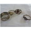 Image 2 : 4 STERLING RINGS