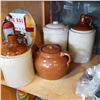 Image 1 : 2 CROCK POTS W/ LID AND 2 JUGS