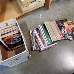 BOX OF COLLECTIBLE COMICS - GHOST RIDER AND OTHERS