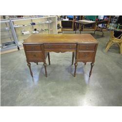 VINTAGE WALNUT VANITY DESK