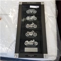 FRAMED HARLEY DAVIDSON SHADOW BOX