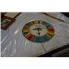 Image 1 : KENSINGTON SATION LONDON LARGE GLASS CLOCK