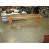 Image 1 : 2-TIER RUSTIC 2 DRAWER SOFA TABLE