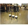 Image 2 : FOLDING 3 PLANTER STAND